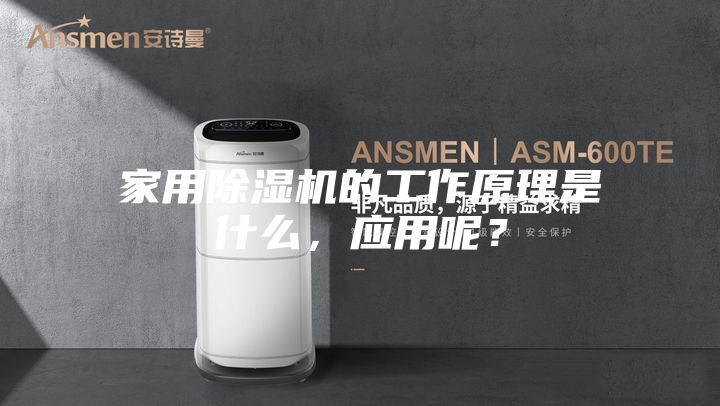 家用除湿机的工作原理是什么，应用呢？