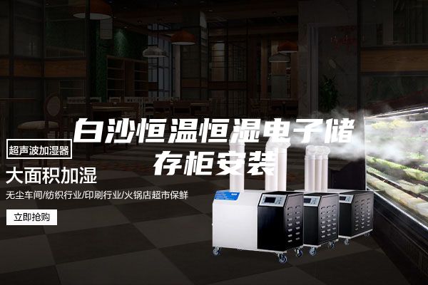 白沙恒温恒湿电子储存柜安装
