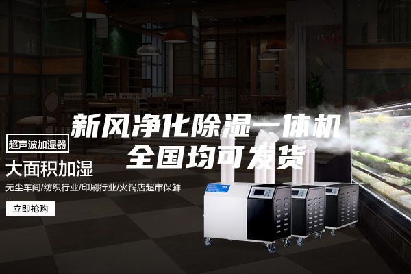 新风净化除湿一体机 全国均可发货