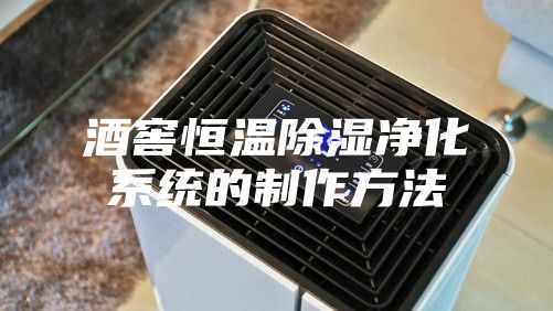 酒窖恒温除湿净化系统的制作方法