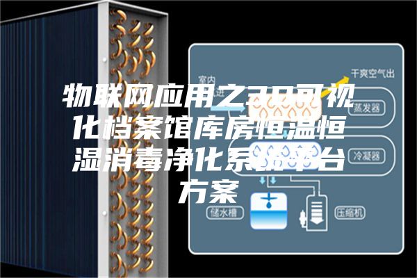 物联网应用之3D可视化档案馆库房恒温恒湿消毒净化系统平台方案