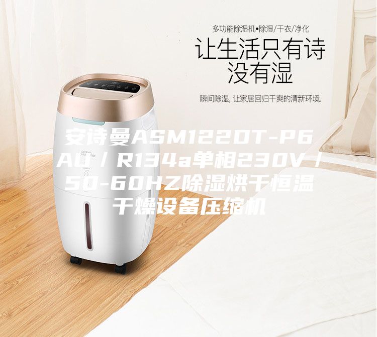 安诗曼ASM122DT-P6AU／R134a单相230V／50-60HZ除湿烘干恒温干燥设备压缩机