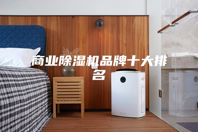 商业除湿机品牌十大排名