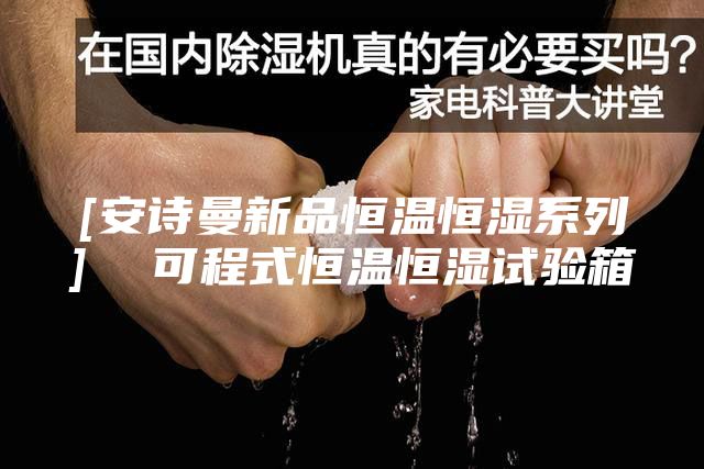 [安诗曼新品恒温恒湿系列]  可程式恒温恒湿试验箱