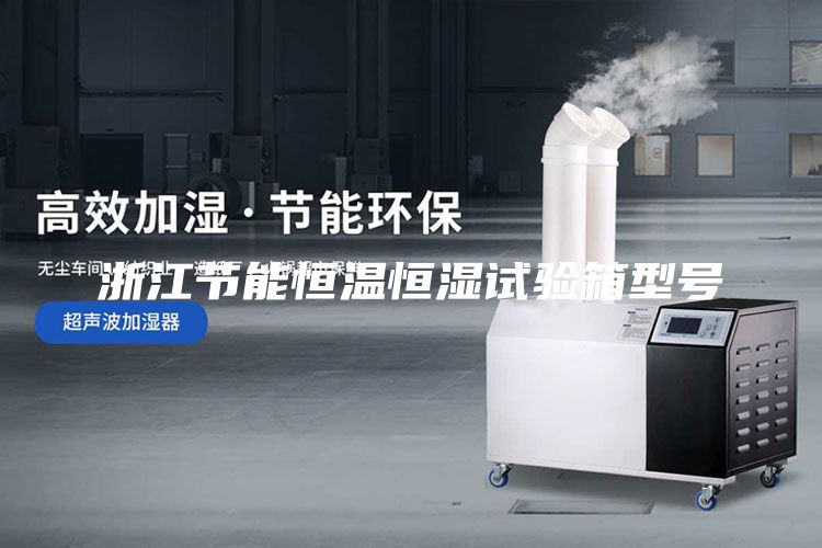 浙江节能恒温恒湿试验箱型号