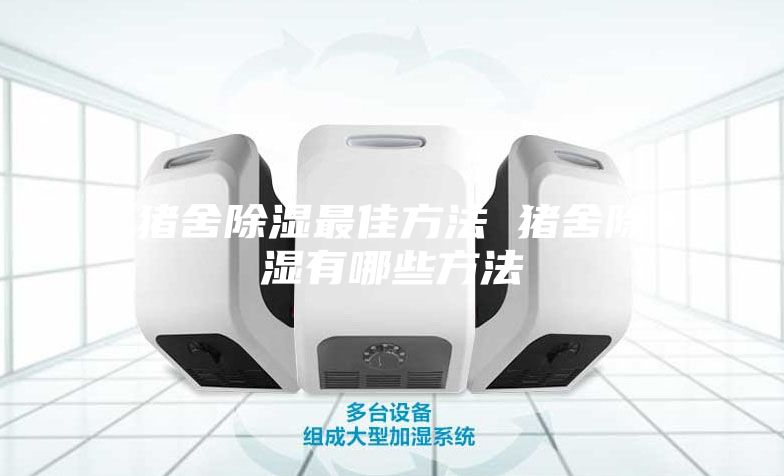 猪舍除湿最佳方法 猪舍除湿有哪些方法