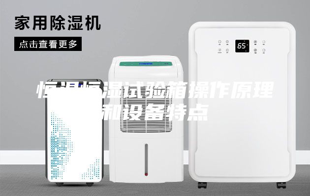 恒温恒湿试验箱操作原理和设备特点
