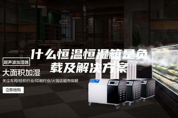 什么恒温恒湿箱是负载及解决方案