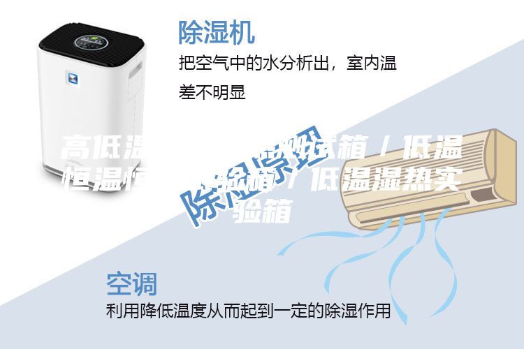 高低温交变湿热测试箱／低温恒温恒湿试验箱／低温湿热实验箱