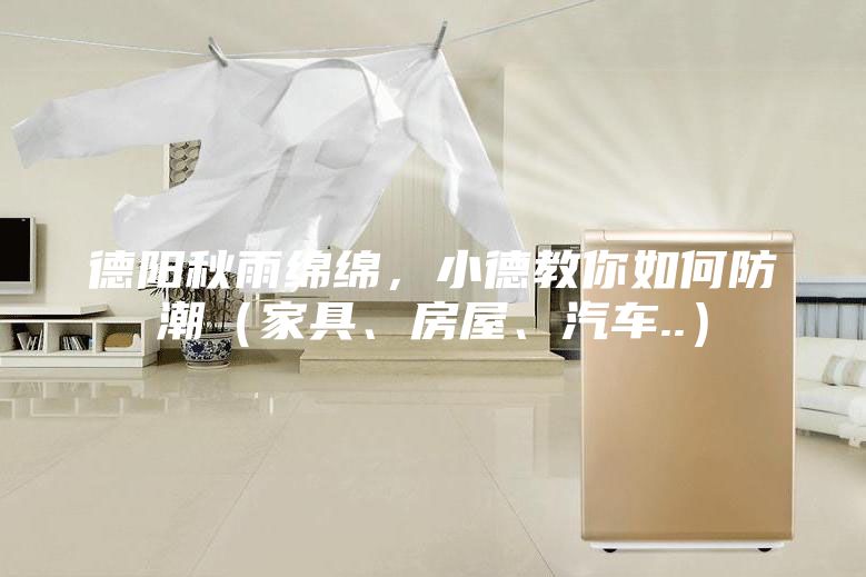 德阳秋雨绵绵，小德教你如何防潮（家具、房屋、汽车..）