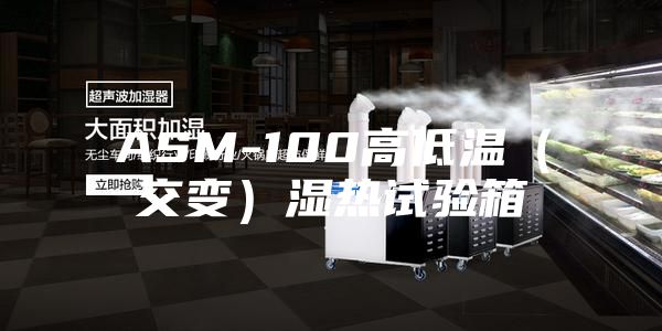 ASM-100高低温（交变）湿热试验箱