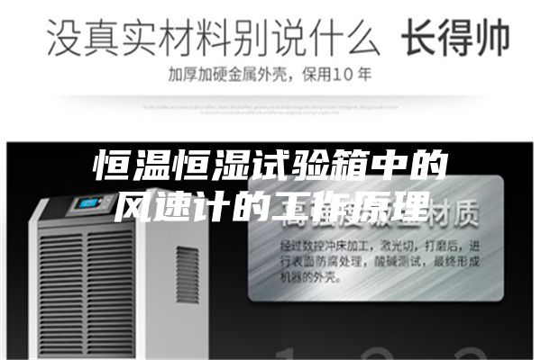 恒温恒湿试验箱中的风速计的工作原理