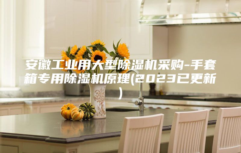 安徽工业用大型除湿机采购-手套箱专用除湿机原理(2023已更新)