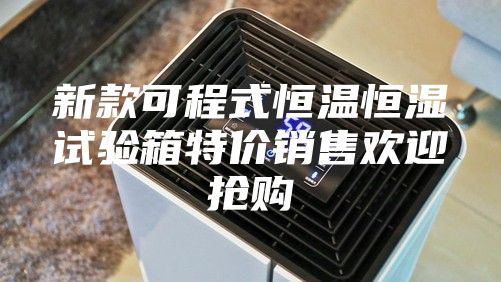 新款可程式恒温恒湿试验箱特价销售欢迎抢购