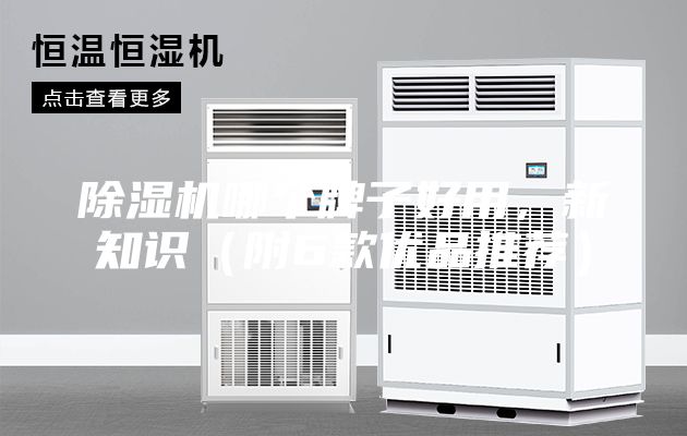 除湿机哪个牌子好用，新知识（附6款优品推荐）