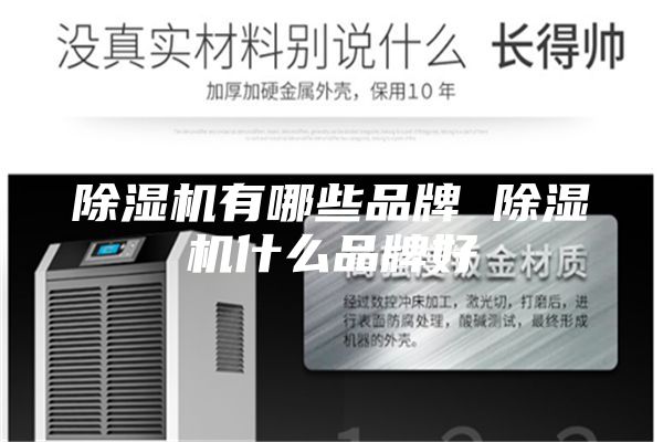 除湿机有哪些品牌 除湿机什么品牌好