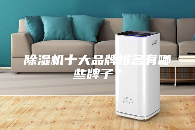 除湿机十大品牌排名有哪些牌子？