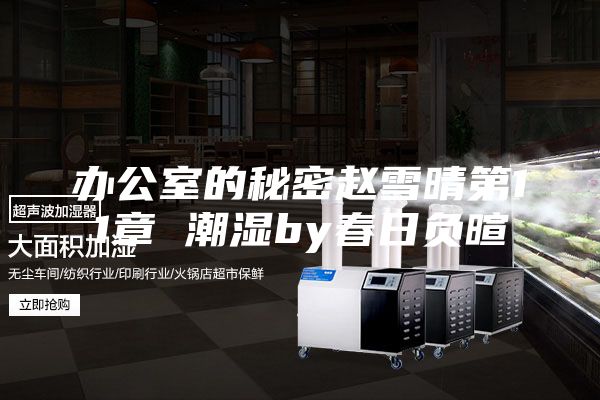 办公室的秘密赵雪晴第11章 潮湿by春日负暄