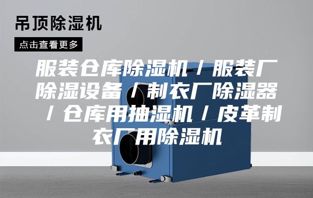 服装仓库除湿机／服装厂除湿设备／制衣厂除湿器／仓库用抽湿机／皮革制衣厂用除湿机