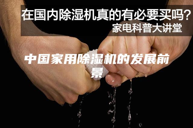 中国家用除湿机的发展前景