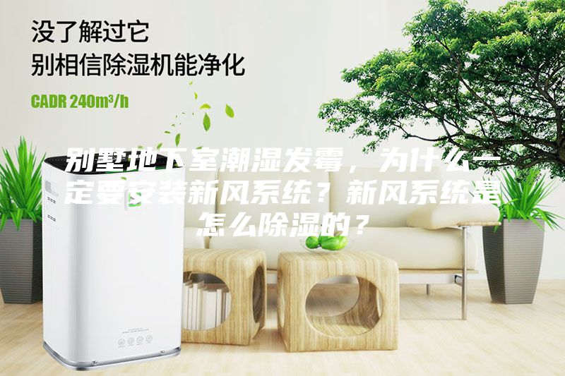 别墅地下室潮湿发霉，为什么一定要安装新风系统？新风系统是怎么除湿的？