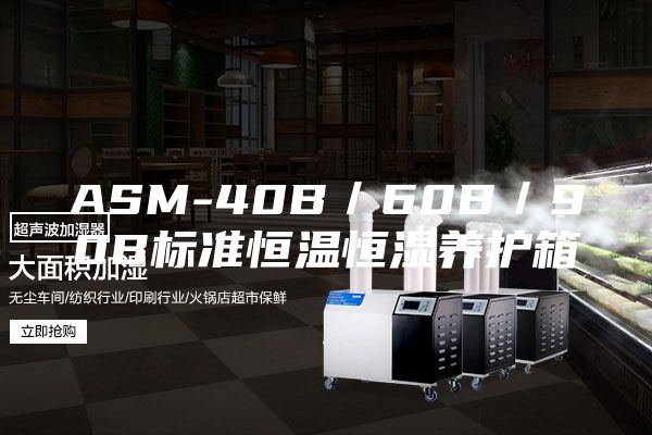 ASM-40B／60B／90B标准恒温恒湿养护箱