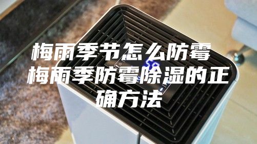 梅雨季节怎么防霉 梅雨季防霉除湿的正确方法