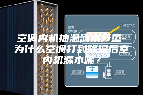空调内机抽湿滴水严重-为什么空调打到除湿后室内机漏水呢？