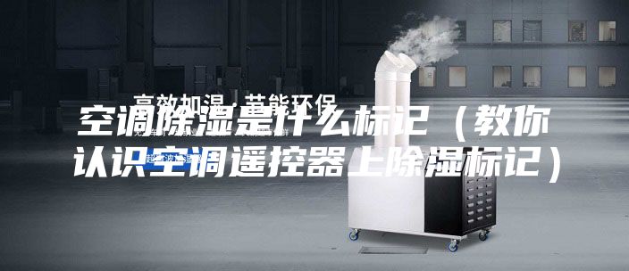 空调除湿是什么标记（教你认识空调遥控器上除湿标记）