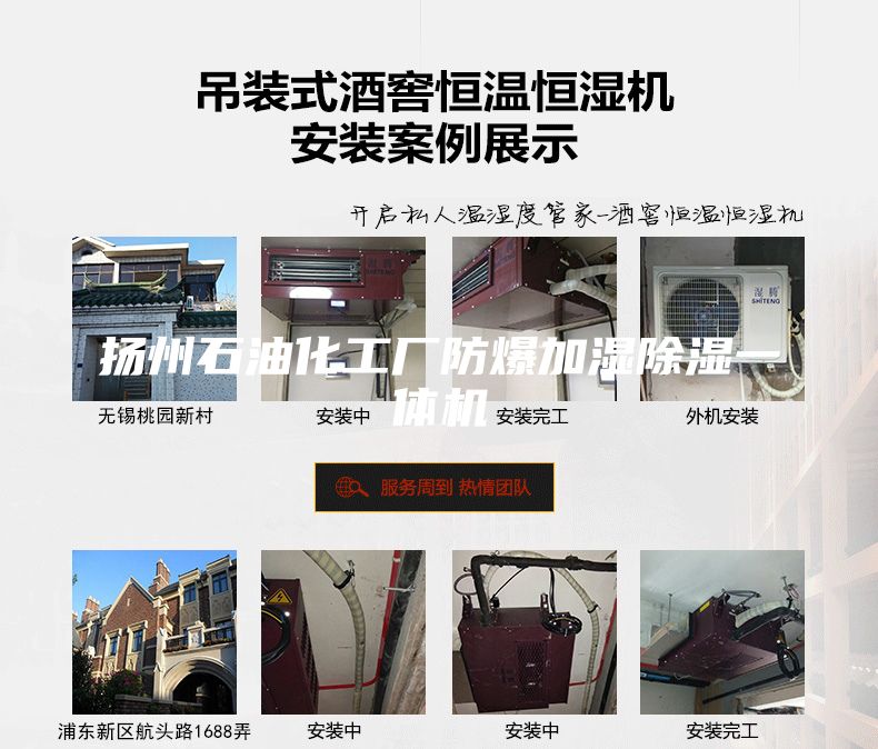 扬州石油化工厂防爆加湿除湿一体机