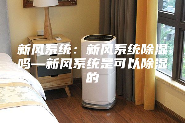 新风系统：新风系统除湿吗—新风系统是可以除湿的
