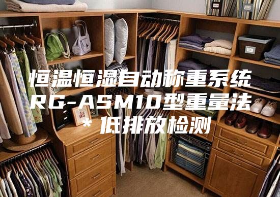 恒温恒湿自动称重系统RG-ASM10型重量法＊低排放检测