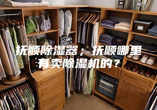 抚顺除湿器；抚顺哪里有卖除湿机的？