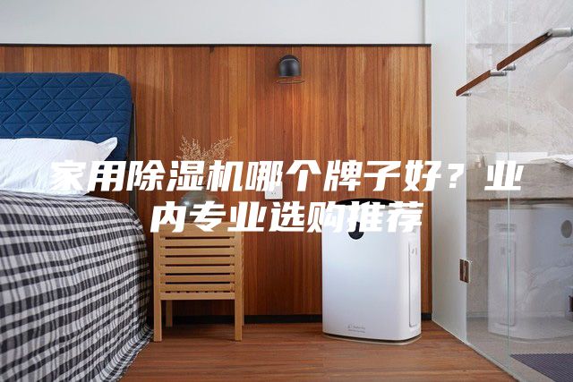 家用除湿机哪个牌子好？业内专业选购推荐