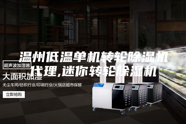 温州低温单机转轮除湿机代理,迷你转轮除湿机