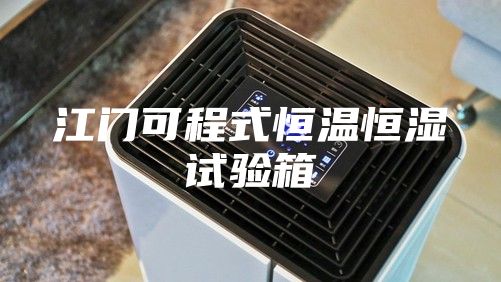 江门可程式恒温恒湿试验箱