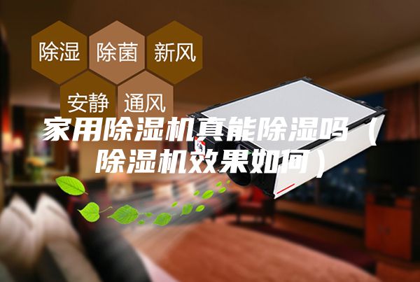 家用除湿机真能除湿吗（除湿机效果如何）