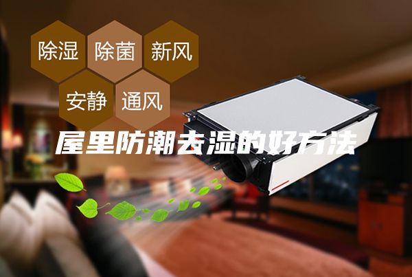 屋里防潮去湿的好方法