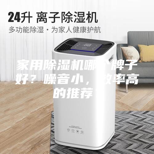 家用除湿机哪个牌子好？噪音小，效率高的推荐？