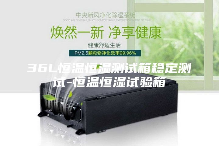 36L恒温恒湿测试箱稳定测试-恒温恒湿试验箱