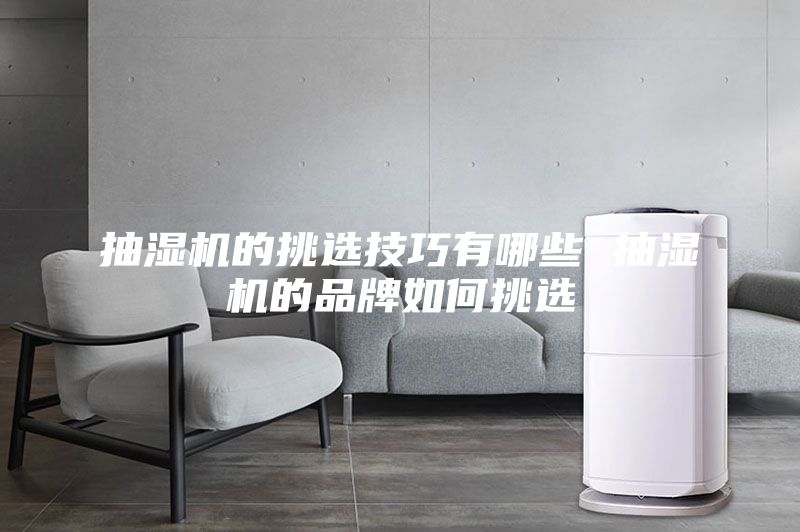 抽湿机的挑选技巧有哪些 抽湿机的品牌如何挑选