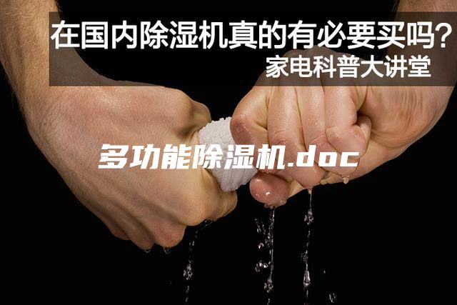 多功能除湿机.doc