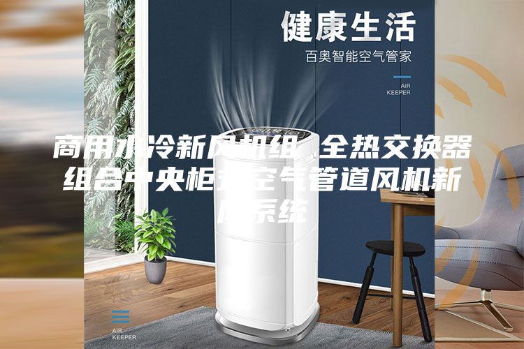 商用水冷新风机组 全热交换器组合中央柜式空气管道风机新风系统