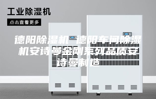 德阳除湿机 德阳车间除湿机安诗曼金刚系列品质安诗曼制造