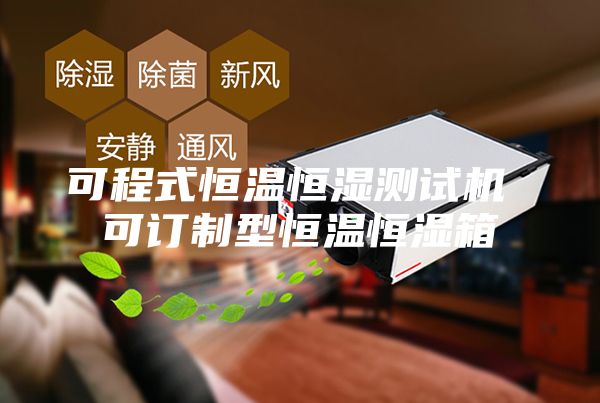 可程式恒温恒湿测试机 可订制型恒温恒湿箱