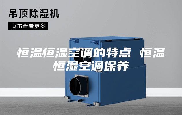 恒温恒湿空调的特点 恒温恒湿空调保养