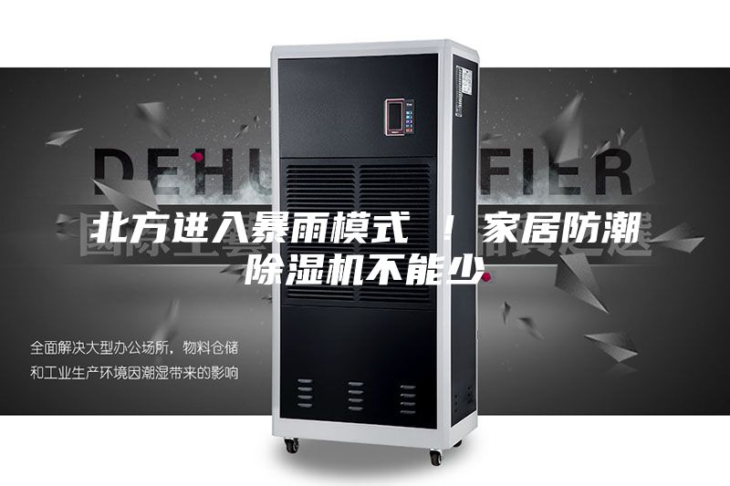北方进入暴雨模式 ！家居防潮除湿机不能少