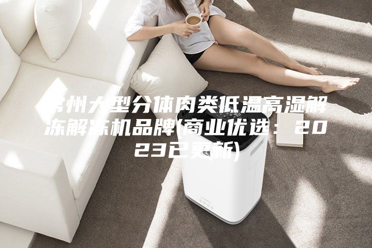 常州大型分体肉类低温高湿解冻解冻机品牌(商业优选：2023已更新)
