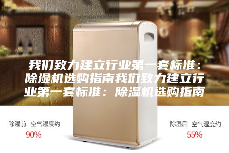 我们致力建立行业第一套标准：除湿机选购指南我们致力建立行业第一套标准：除湿机选购指南