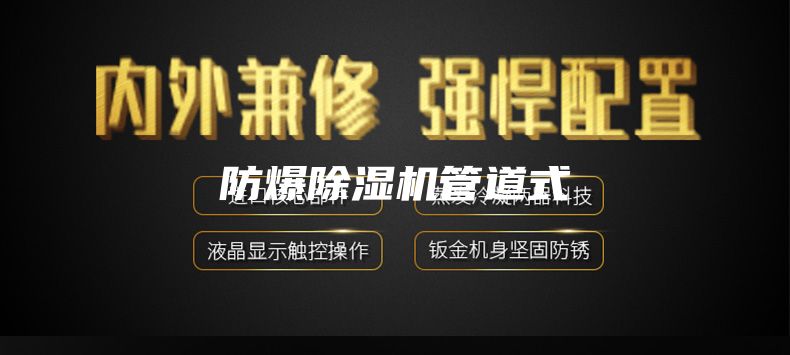 防爆除湿机管道式